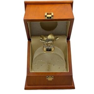 Junaid Jamshed Empty Perfume Bottle 12ml Januna Frosted Glass Wood Box Bahrain